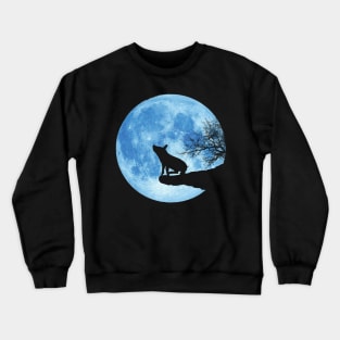 Pig Wolf Under the Moon. Crewneck Sweatshirt